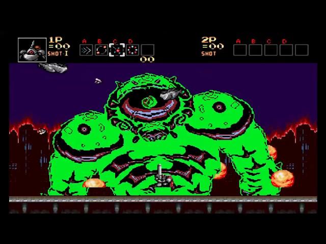 500 Contra Hard Corps All endings Sega Genesis Mega Drive, HD 60fps