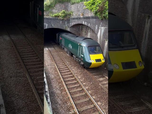 GwR 43160 & 43016 passing Dawlish #train #gwr #railway #trainspotting #shorts #trainspotter