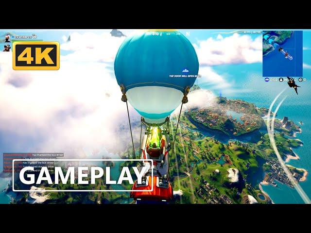 Xbox Series X Fortnite Gameplay 4K *FPS shown*