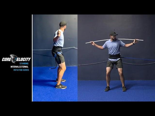 Core Velocity Belt Drills | Hip Shoulder Separation Drill