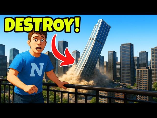 Fans vs COLLAPSING SKYSCRAPERS! | Teardown