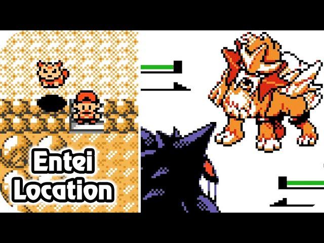 Pokémon Gold, Silver & Crystal - Entei Location & Battle (HQ)