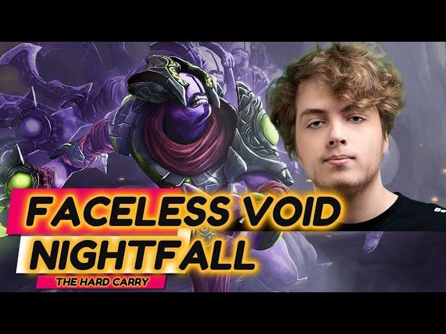 Crazy Play Nightfall Faceless Void The Hard Carry - Dota 2 Pro Gameplay #nightfall #facelessvoid