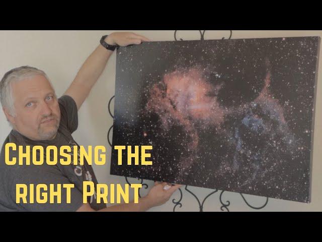 Printing your Astrophotography