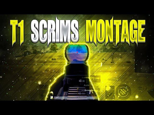 T1 SCRIMS MONTAGE| MI11X | BGMI 