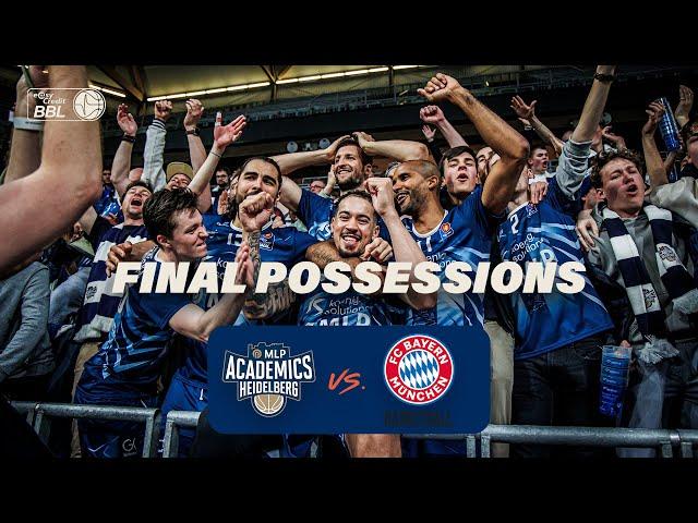 FINAL POSSESSIONS  | MLP Academics Heidelberg vs. FC Bayern Basketball | 21.04.2024