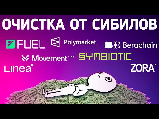 АНАЛИТИКА ТИР-1 ПРОЕКТОВ: АИРДРОП ОТ BERACHAIN | LINEA | ZORA | POLYMARKET | FUEL