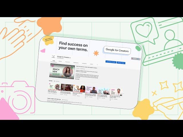 Reach New Levels As A Creator With Google for Creators!