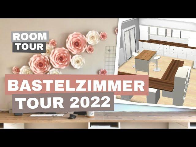 Bastelzimmer Roomtour 2022: wie ich mein Bastelzimmer organisiere