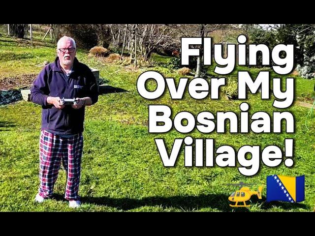 Flying Over My Bosnian Village – A Breathtaking Drone Perspective!