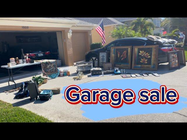 Гаражная распродажа Флорида США Garage Sale USA Что продают американцы из гаража #usa #florida