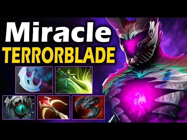 Миракл на Террорблейде, Легенда набирает Форму! - Miracle Terrorblade 7.37 ДОТА 2