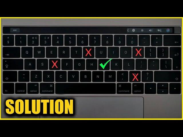  SOLUTION! Some Keys Not Working on Laptop Keyboard