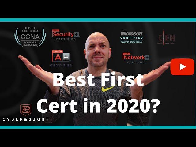 CCNA, NETWORK+, SECURITY+, A+, MCSA | Best First Cert in 2022