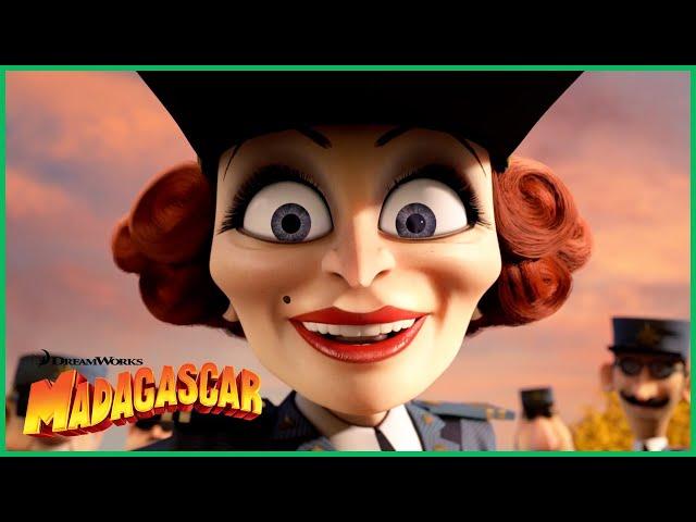 A Capitã Chantel Dubois Pega o Alex | DreamWorks Madagascar em Português