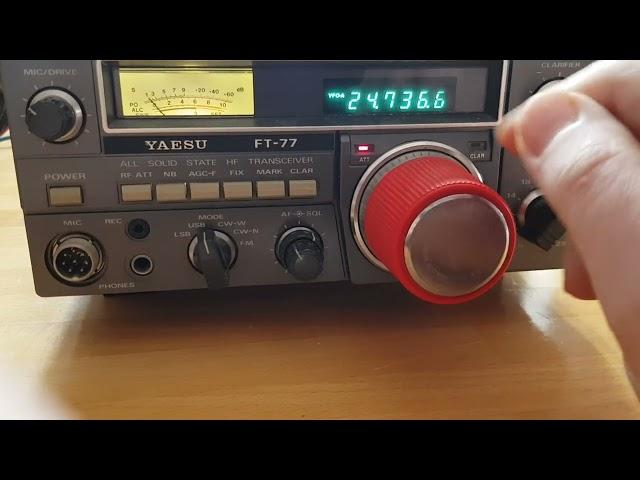 Yaesu FT 77 / 25.02.2022