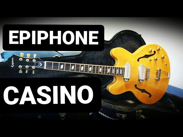  EPIPHONE CASINO   La guitarra de John Lennon - Review español