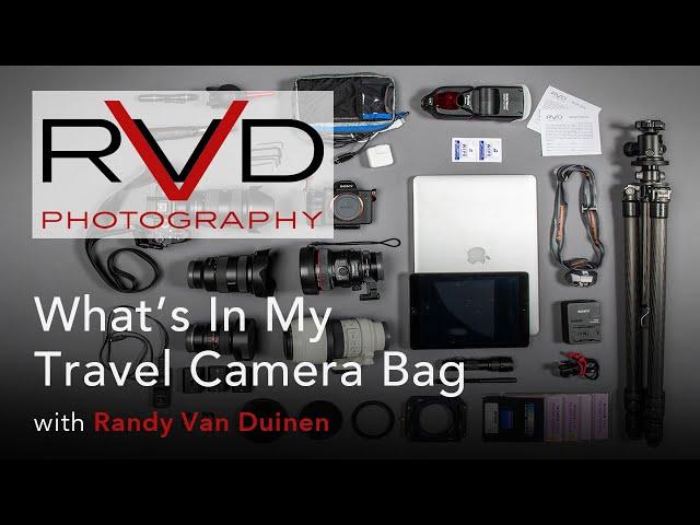 What's In My Travel Camera Bag?