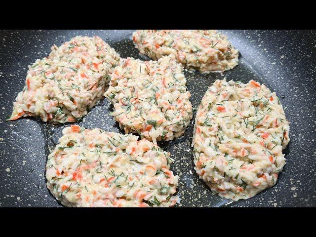 Растрёпки из КРАБОВЫХ ПАЛОЧЕК   Какие же они ВКУСНЫЕ  НЕ ОСТАНОВИШЬСЯ ПОКА ВСЕ НЕ СЪЕШЬ