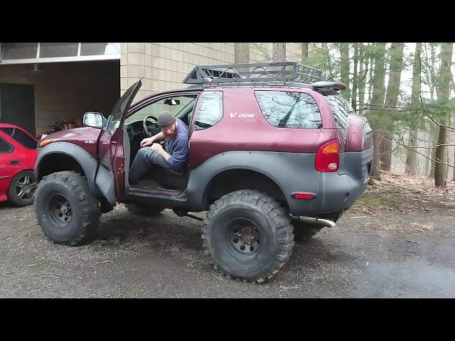 Isuzu Vehicross 3.5 new exhaust