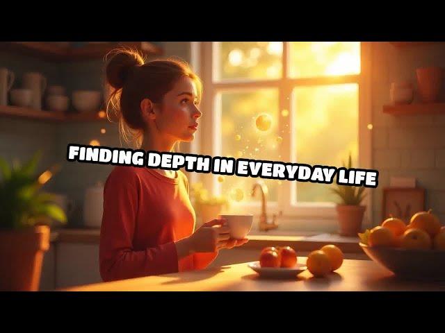 Finding Depth in Everyday Life