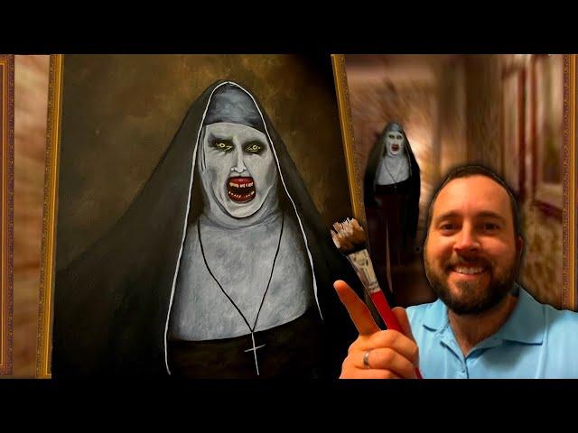 Valak, The Nun in Acrylics - Artist John Byerly