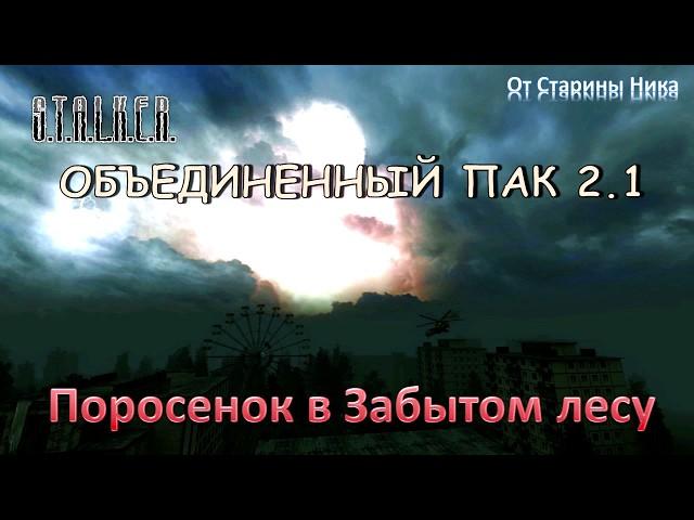 S.T.A.L.K.E.R. Объединённый пак 2.1 - Поросенок в Забытом Лесу