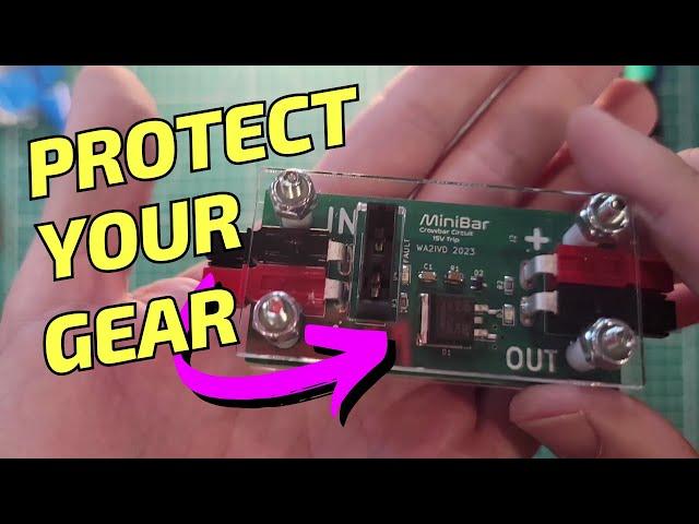 SAVE your RADIO with this Crowbar Circuit!