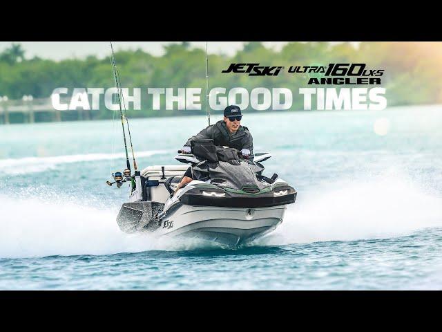 The All-New 2025 Kawasaki Jet Ski Ultra 160LX-S Angler | Official Video