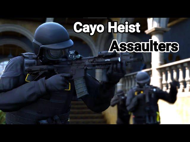 The Cayo Perico Heist Assaulters - GTA 5 Machinima Swat Movie [4K] | Rockstar Editor