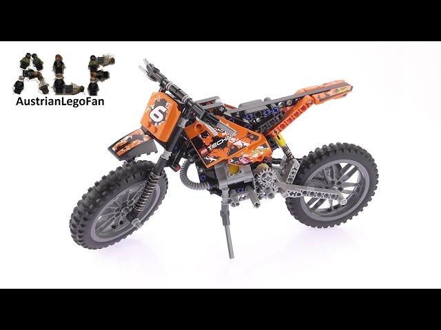 Lego Technic 42007 Moto Cross Bike - Lego Speed Build Review