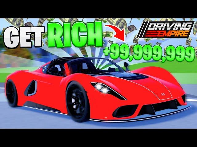 How to GET RICH FAST in ROBLOX Driving Empire 2024! *1.4 MIL PER HOUR!*