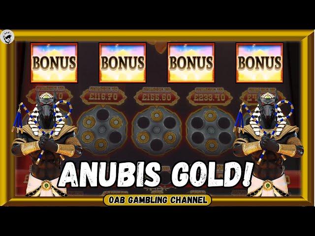 ANUBIS GOLD 4 SCATTER TRIGGER!