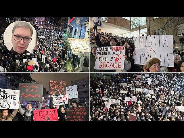 Car je go! Vučić povezao proteste i usvajanje UN-ove Rezolucije o genocidu u Srebrenici