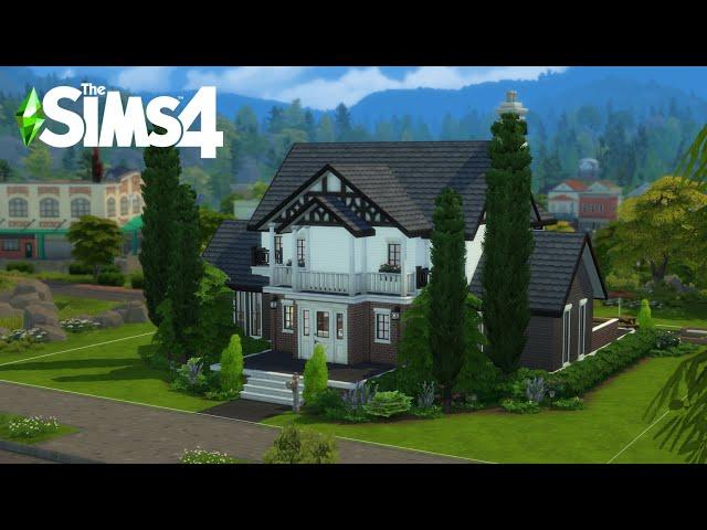 บ้านครอบครัวหลังใหญ่ 4 ห้องนอนเต็มๆ ‍‍‍ the sims 4 speed build