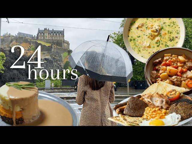 Eating Only SCOTTISH Food in Edinburgh for 24 Hours 