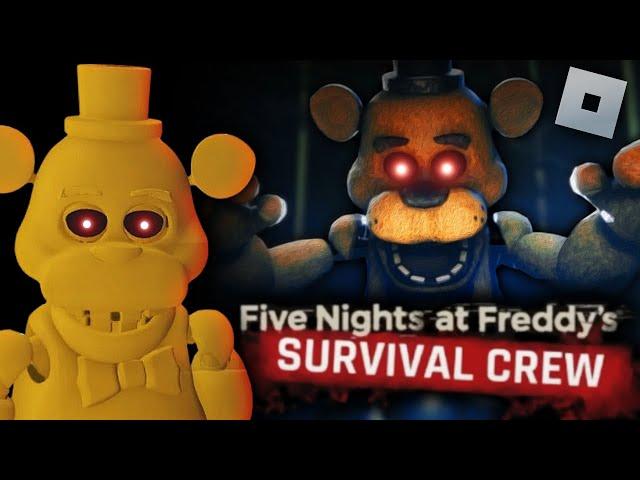 The FORGOTTEN Official FNAF Roblox Game (FNAF: Survival Crew)