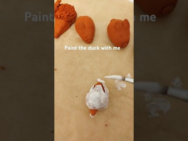 Clay with me part 2 duck #sunset #chill #music #cute #foryou #clay #funny