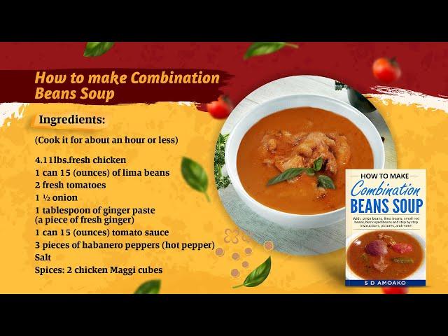 The Best Combination Beans Soup Recipe - Easy & Healthy Homemade Soup