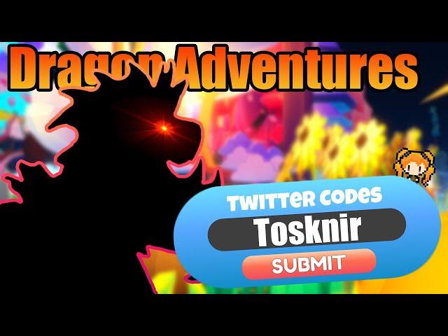 Roblox Dragon Adventures TWITTER CODE! May 2021 +  New Dragons!!