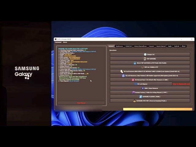 FRP UNLOCK SAMSUNG BY Griffin Unlocker