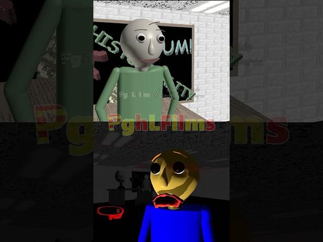 Baldi Roasts Badsum Vs. Baldi Doesn't Roast Badsum!! #baldisbasics #pghlfilms