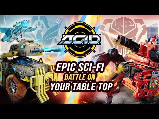 CHAP MEI A.C.I.D. EPIC SCI-FI BATTLE ON YOUR TABLE TOP! I 45"