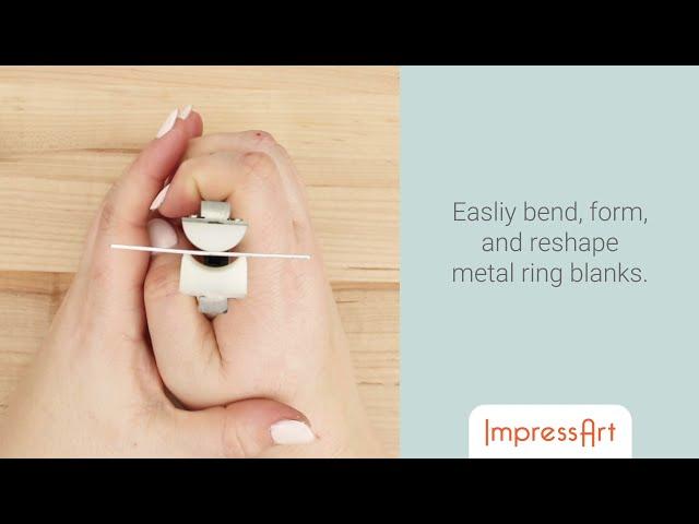 ImpressArt Ring Bending Kit - Easily Make Hand Stamped Rings!