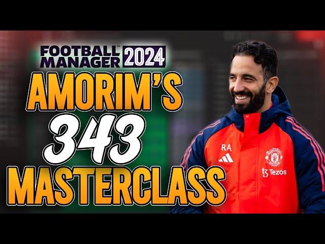 Master Ruben Amorim's 3-4-3 Tactics in FM24 | Football Manager 2024