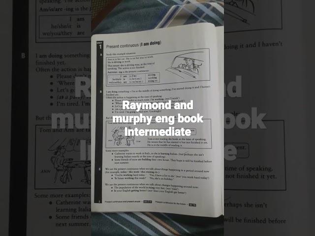 Raymond And Murphy Intermediate English Grammar Book