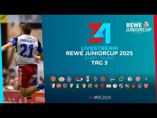 34. REWE JUNIORCUP  – Hallenfußball der Extraklasse – Tag 3