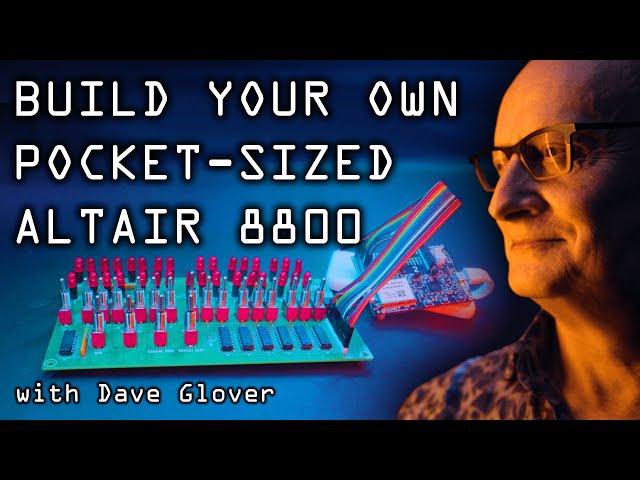 Retro computing with Dave Glover and the Altair 8800