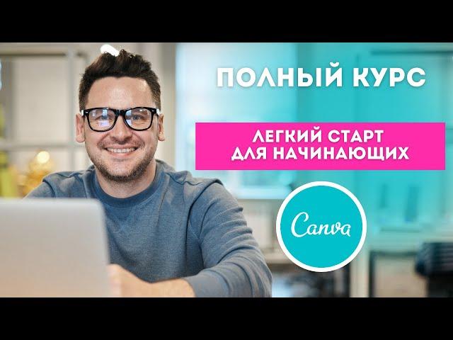 Getting started in Canvas | Easy Start | ▶️ Canvas lessons | Canva how to use | Canva full tutorial