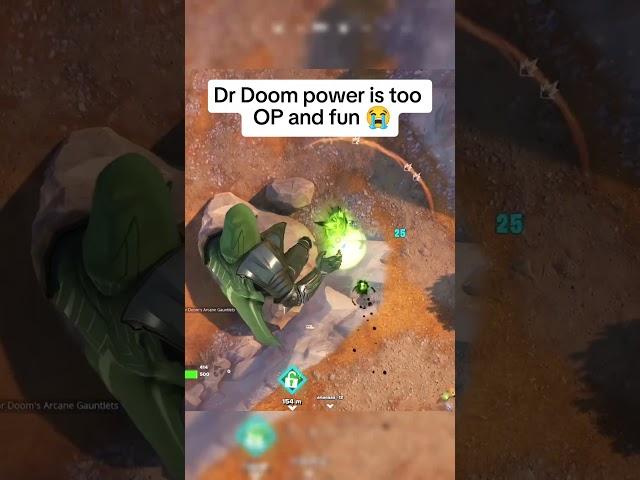 Dr Doom power is thanos 2.0  #fortnite #fortniteclips #fortnitefunny